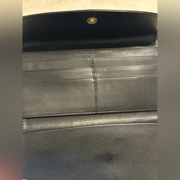 COACH Legacy Vintage Black Leather Wallet - Picture 2 of 7